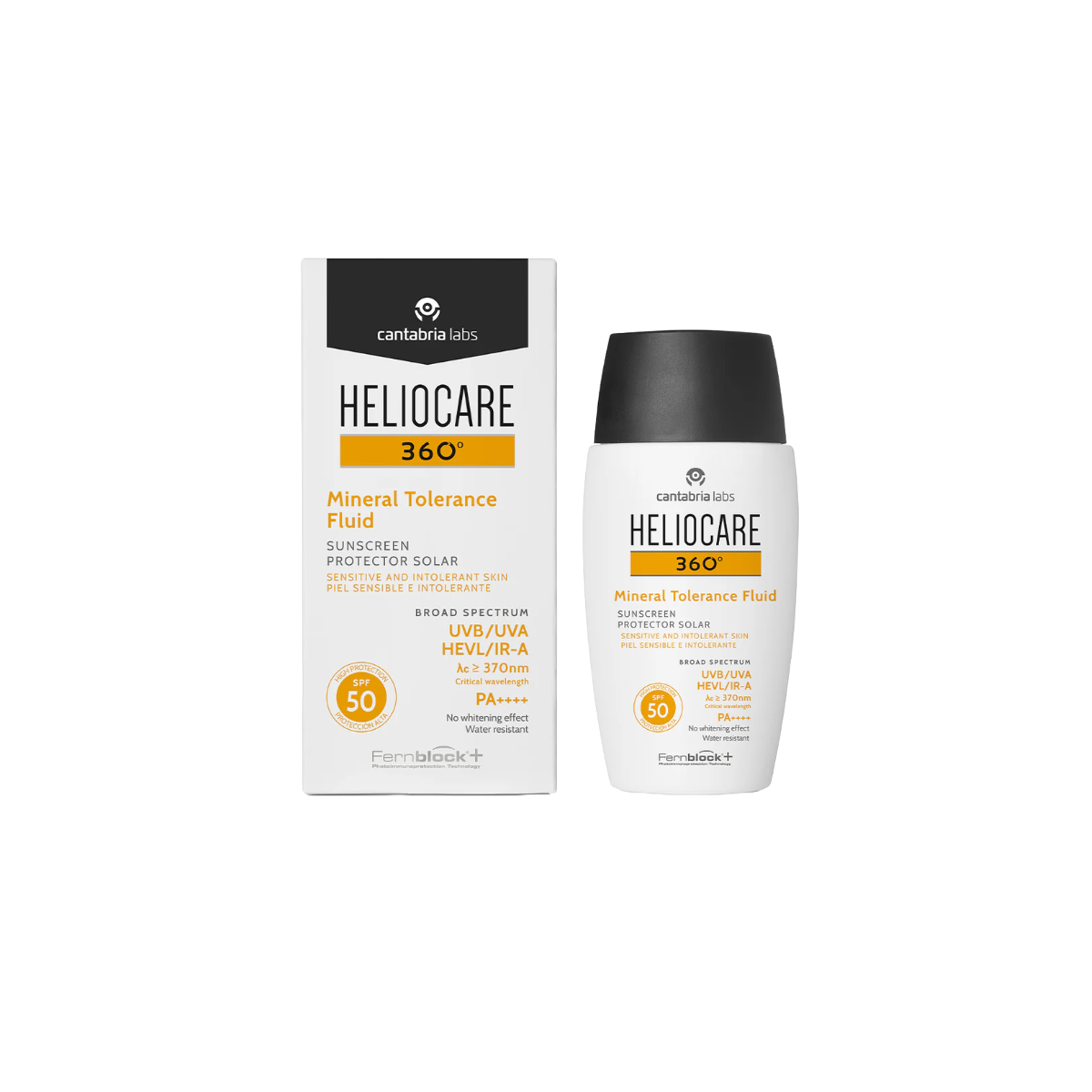 Heliocare 360 Mineral Tolerance Fluid SPF50 50ml