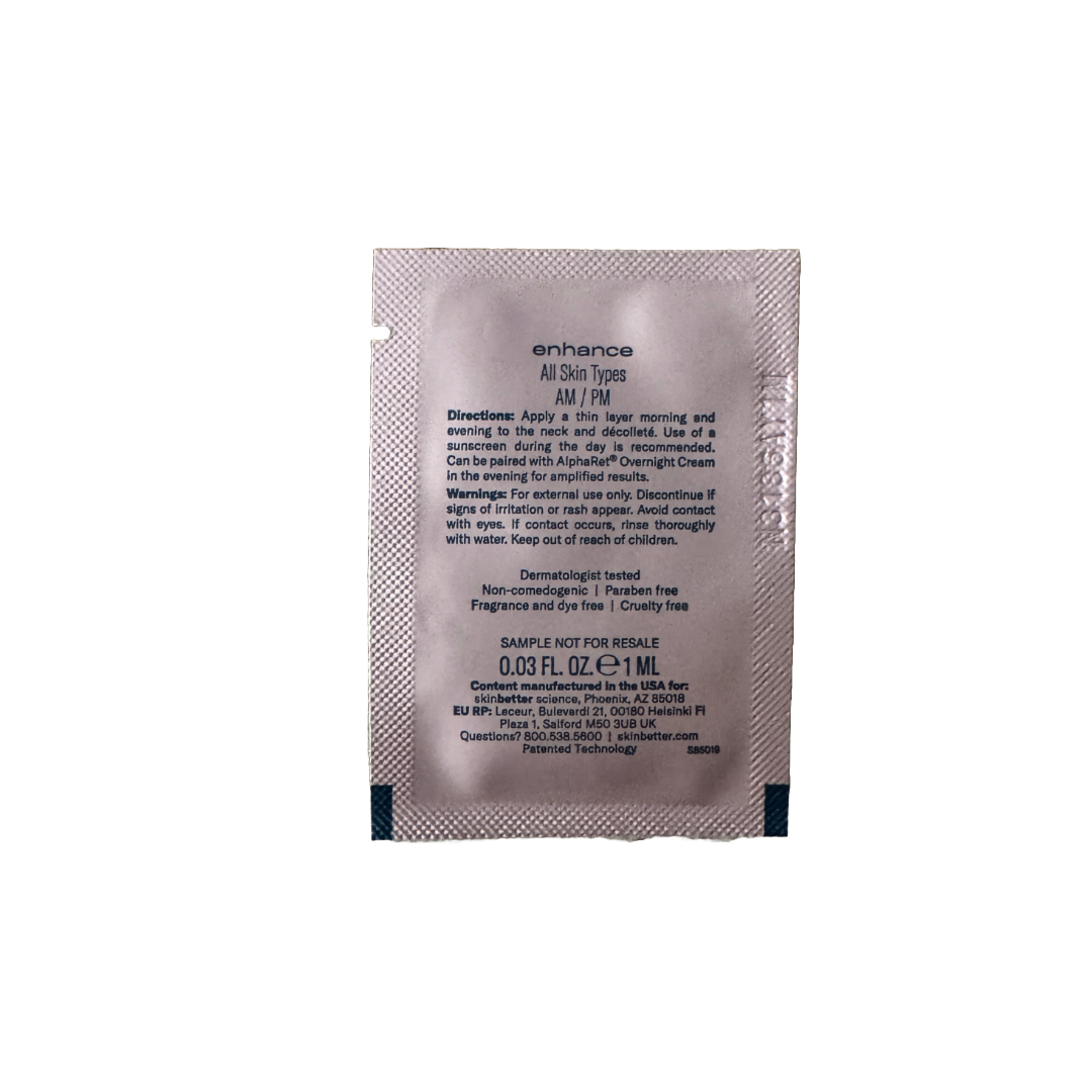 SkinBetterScience Techno Neck Perfecting Cream 1ml (sample)