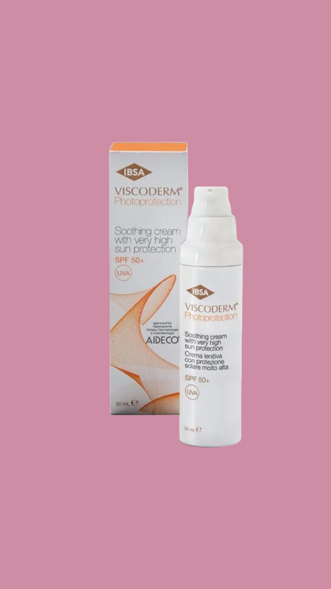 IBSA Viscoderm Photoprotection Cream SPF50+ 50ml