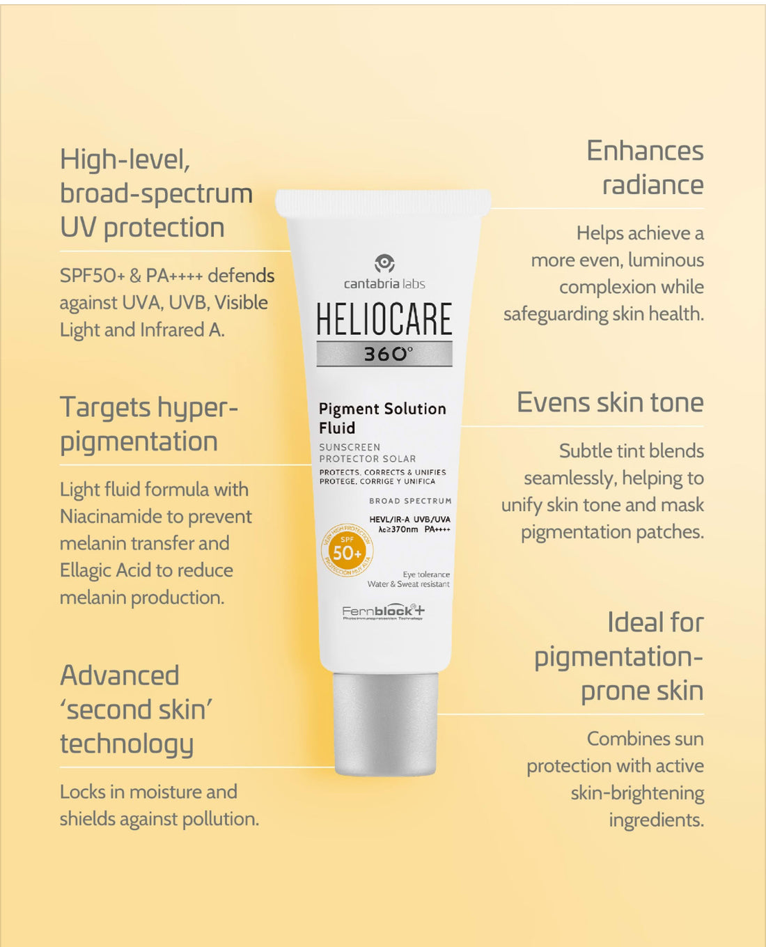 Heliocare 360 Pigment Solution Fluid 50ml