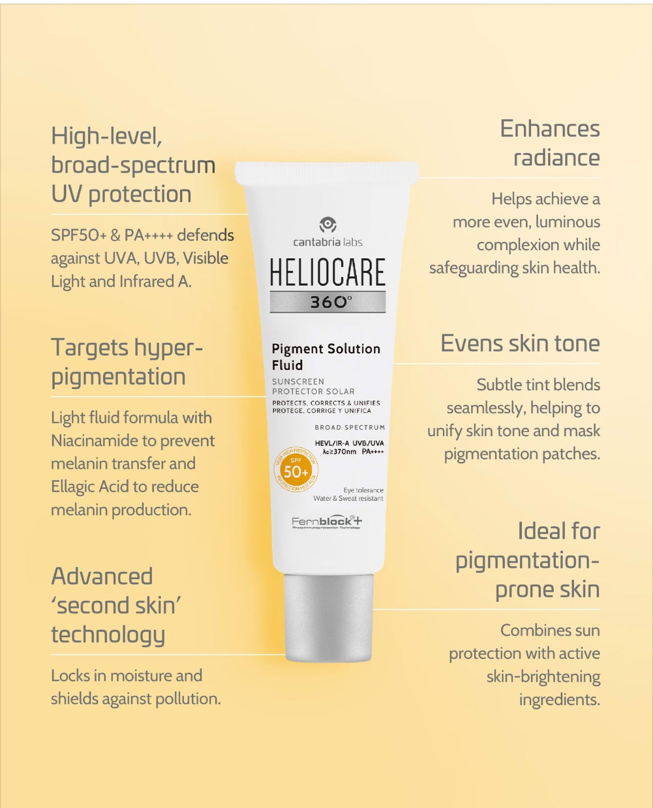 Heliocare 360 Pigment Solution Fluid 50ml