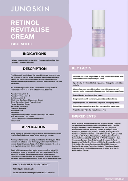 JUNOSKIN Mini Retinol Revitalise Cream 10ml