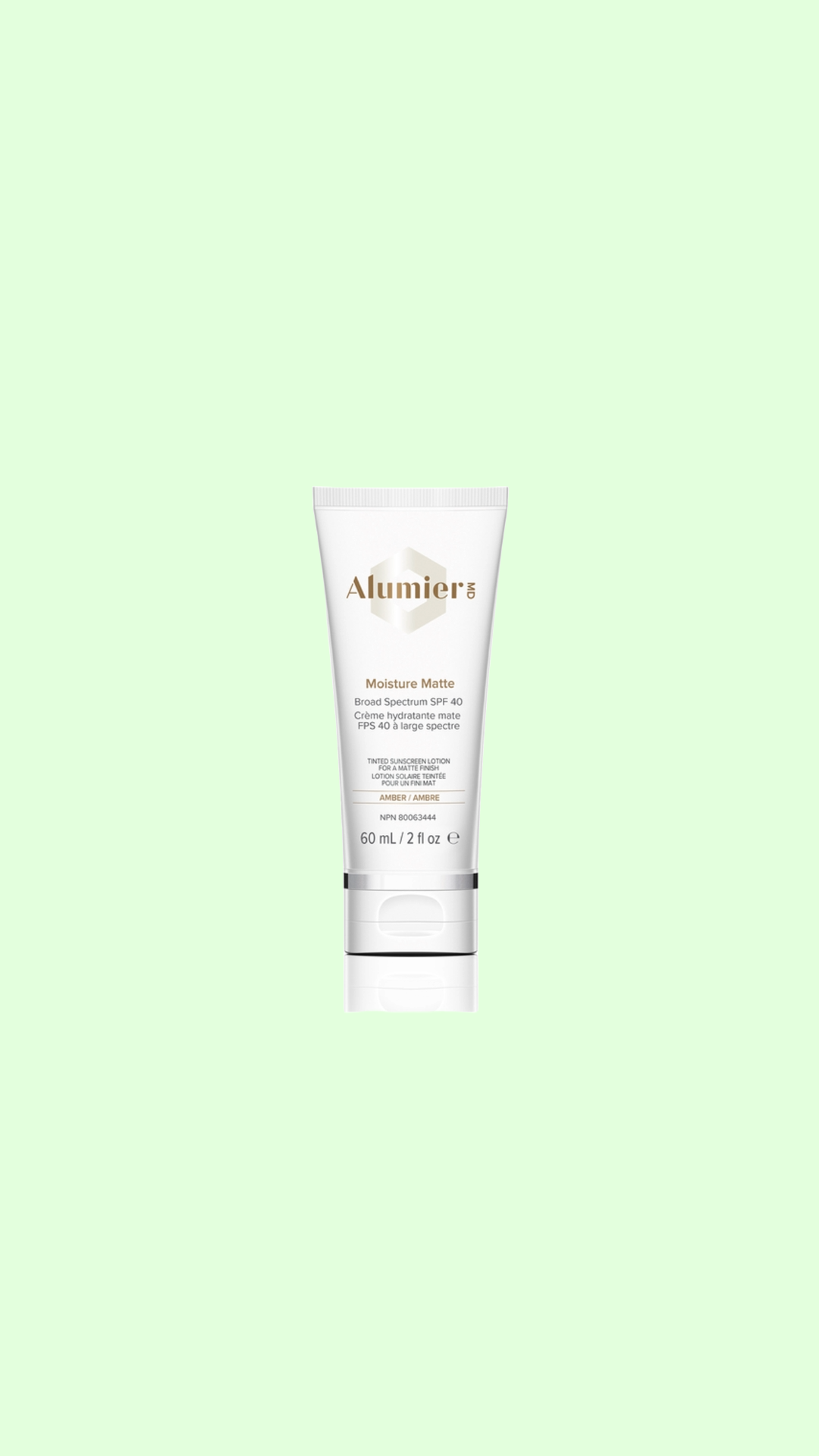 AlumierMD Moisture Matte Broad Spectrum SPF 40 (Amber) 60ml