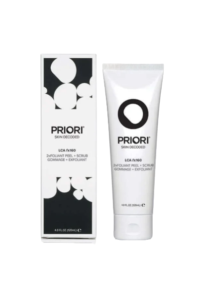 PRIORI LCA fx160 - 2xFoliant Peel + Scrub 120ml