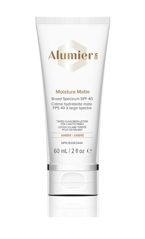 AlumierMD Moisture Matte Sunscreen SPF40 (Amber) 60ml