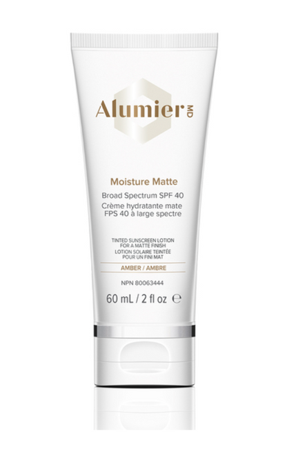 AlumierMD Moisture Matte Sunscreen SPF40 (Amber) 60ml