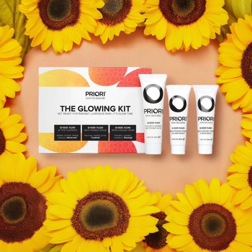 PRIORI The Glowing Kit (3 travel size products)