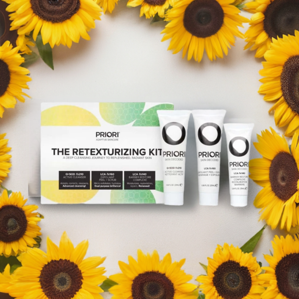 PRIORI The Retexturising Kit (3 travel size products)