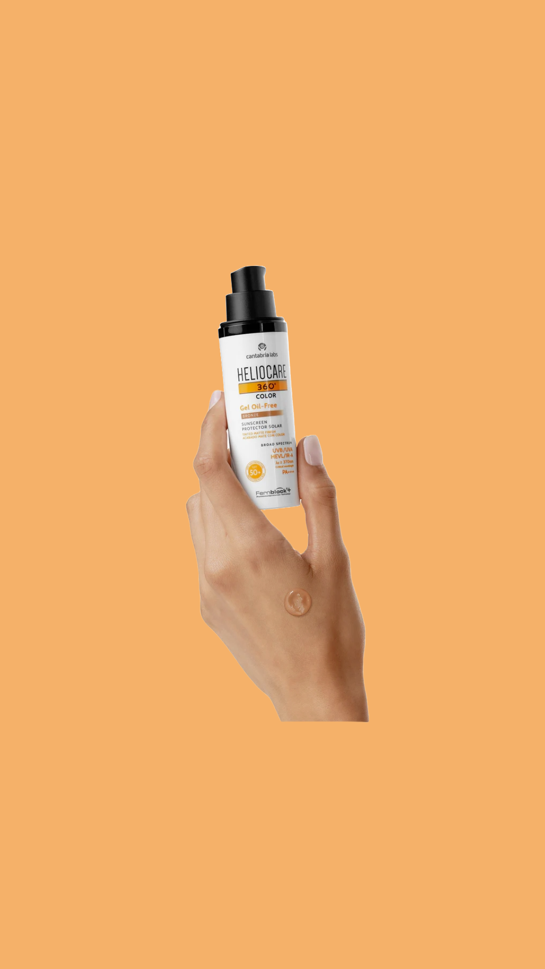 Heliocare 360 Bronze Color Oil-Free Gel 50ml