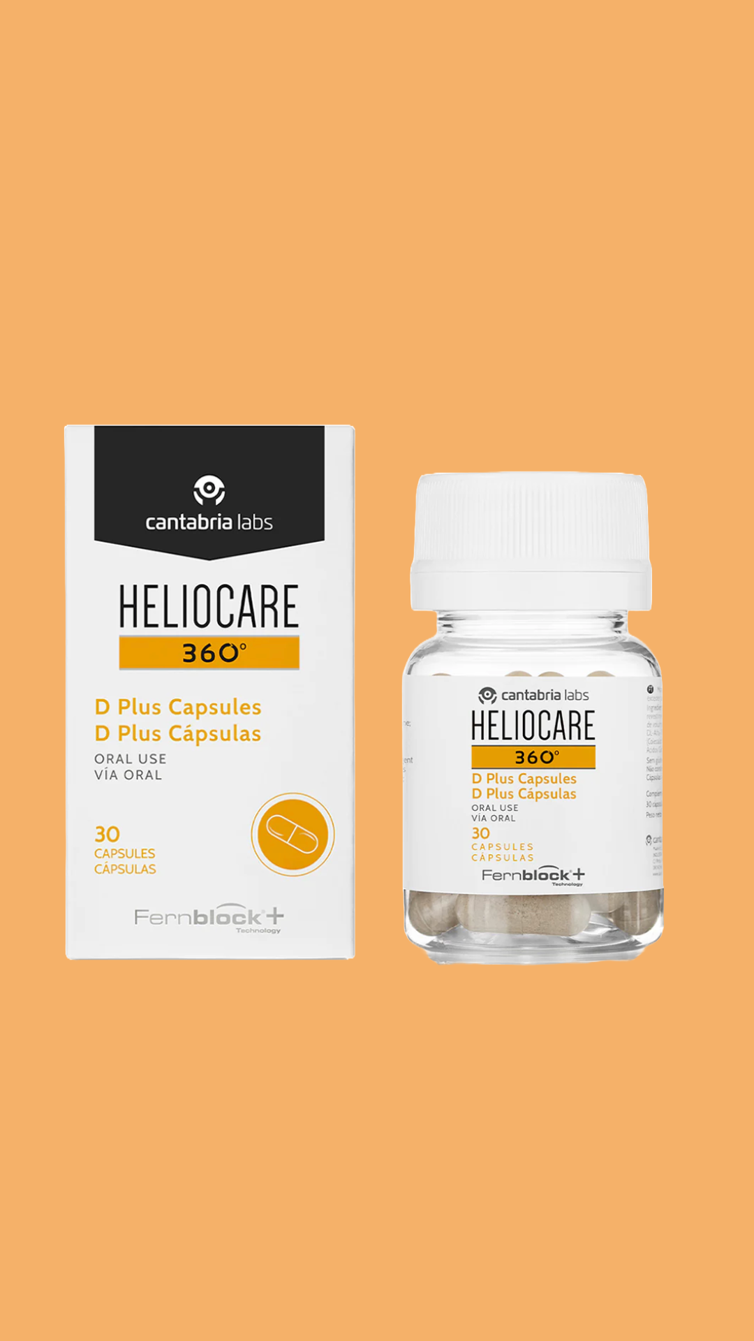 Heliocare® 360° D-Plus Capsules - (30 capsules)