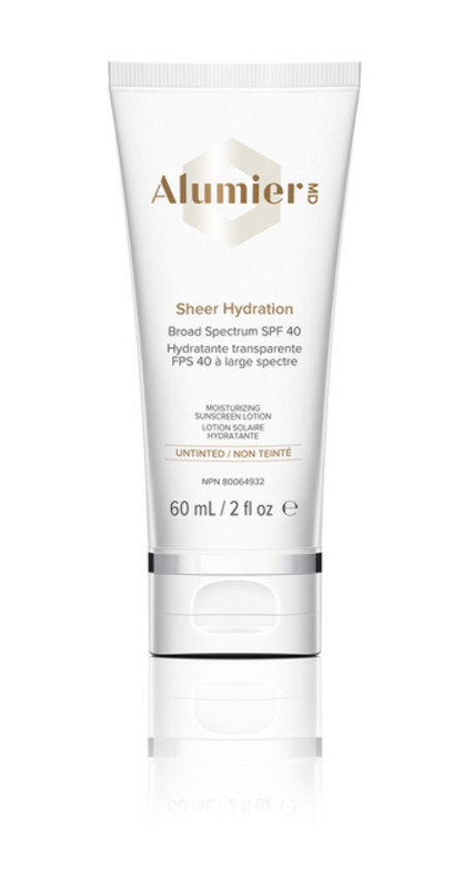 AlumierMD Sheer Hydration Sunscreen SPF40 (Untinted) 60ml