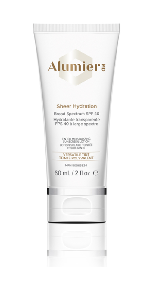 AlumierMD Sheer Hydration Sunscreen SPF40 (Versatile Tint) 60ml